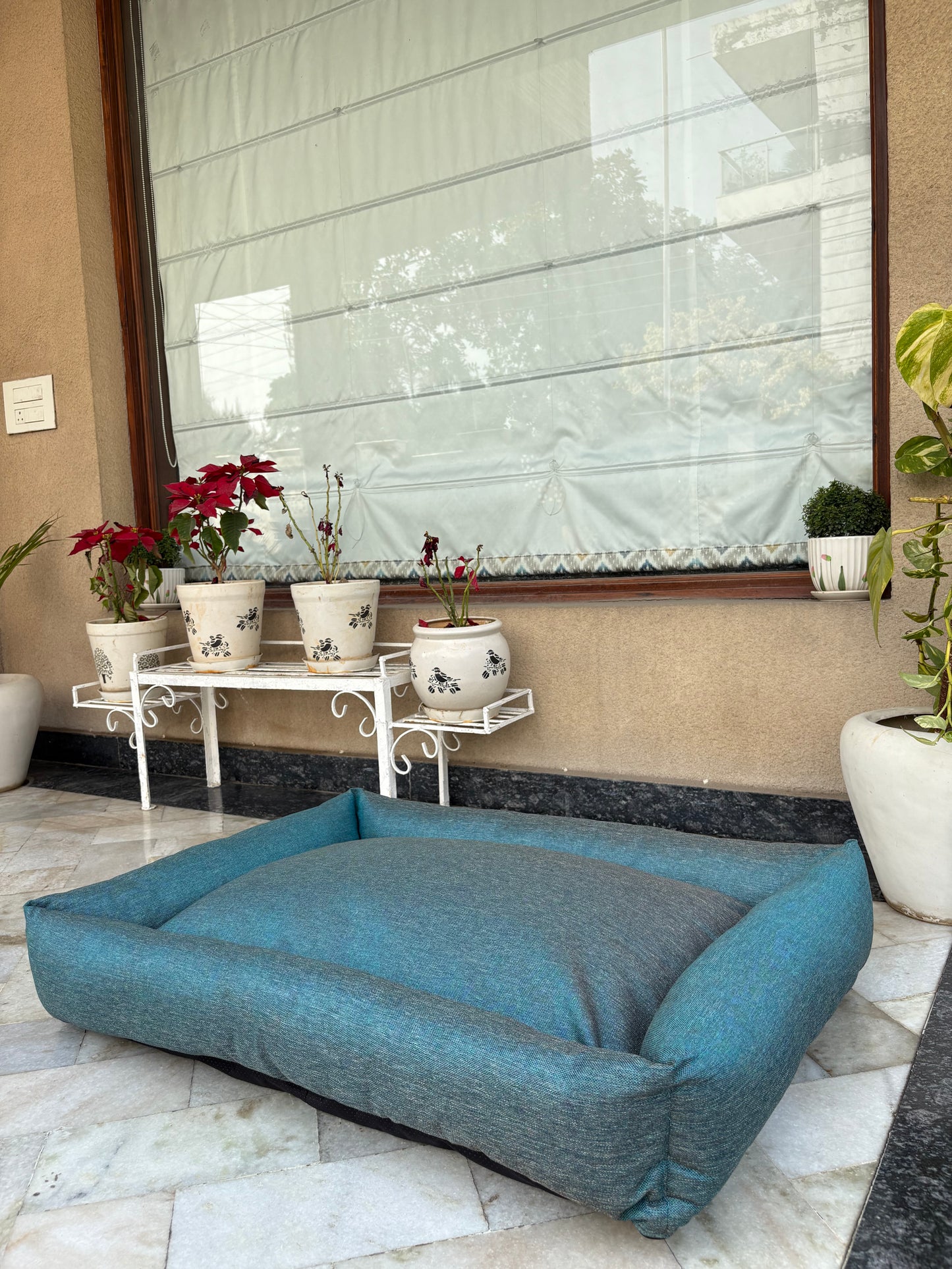 Washable Dog Bed | Removable Mattress & Zipper Cover
