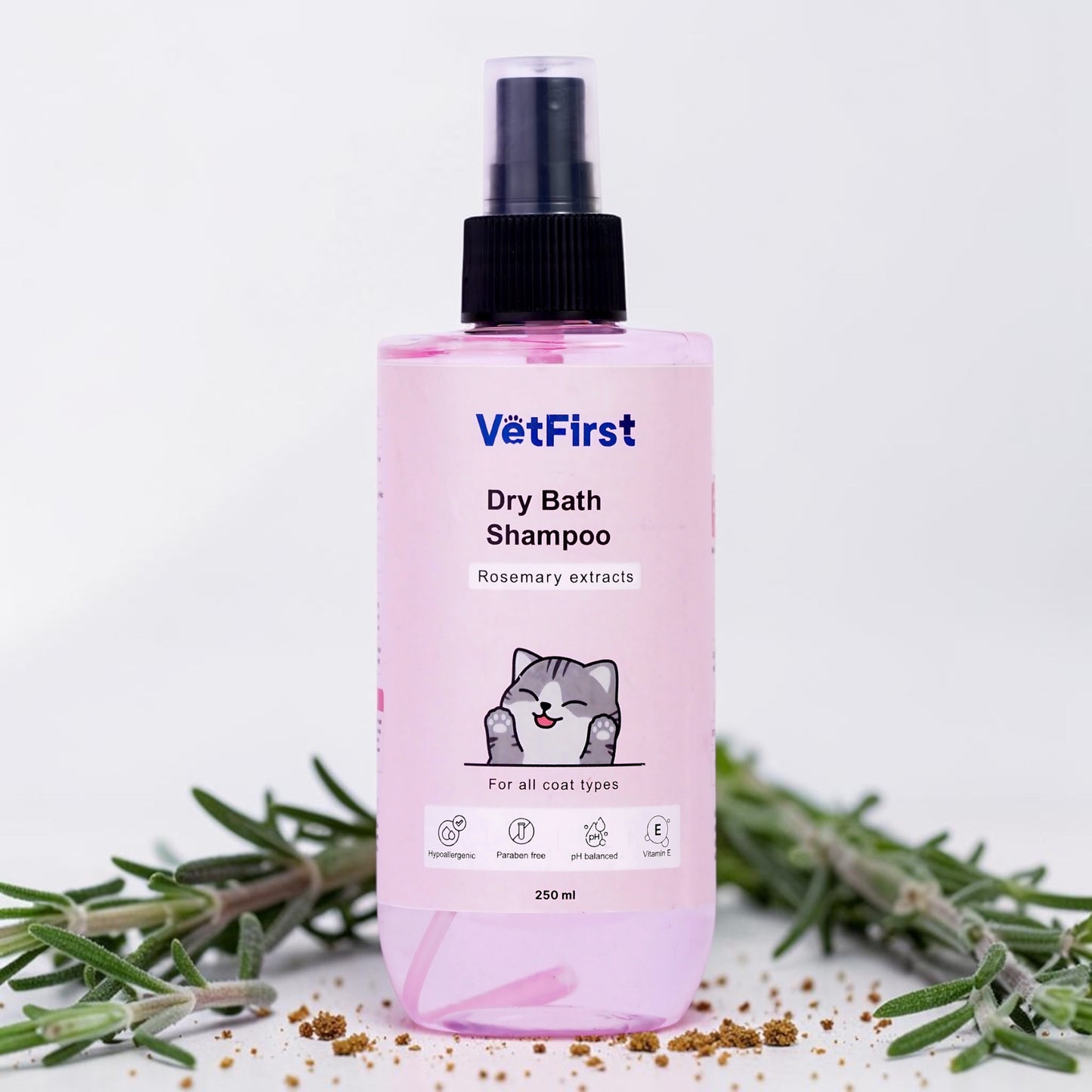 Cat Dry Bath Shampoo